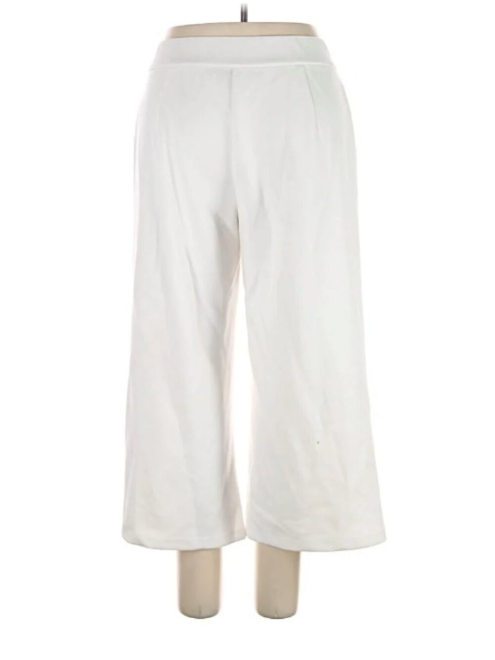 TRUTH BY REPUBLIC Ivory Casual Wide Leg Crop Pants - Picture 3 of 11